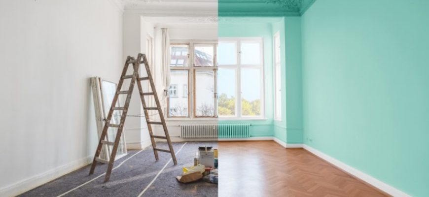 Ceiling Paint On Walls: 4 Application Steps And Best Tips