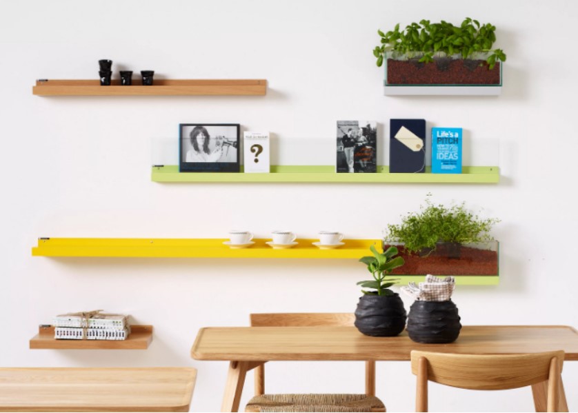 floating shelves