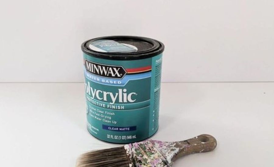 can you paint over polycrylic